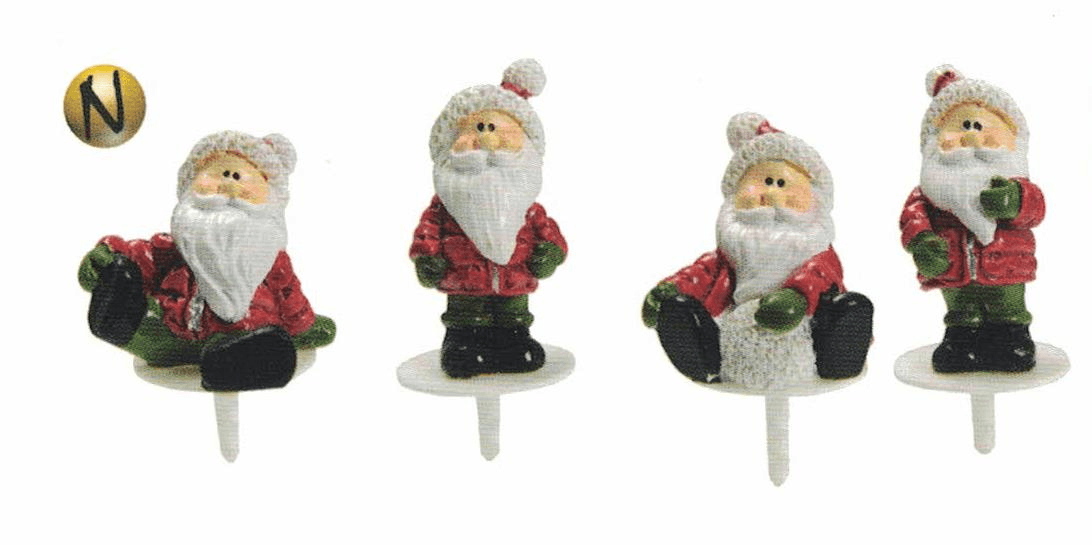 PERE NOEL DOUDOUNE EN RESINE