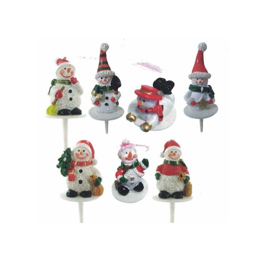 ASSORTIMENT BONHOMME DE NEIGE EN RESINE