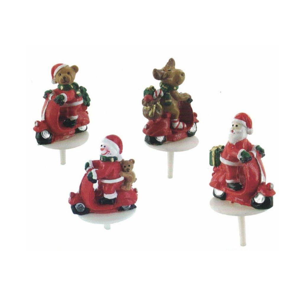 ASSORTIMENT NOEL SCOOTER EN RESINE