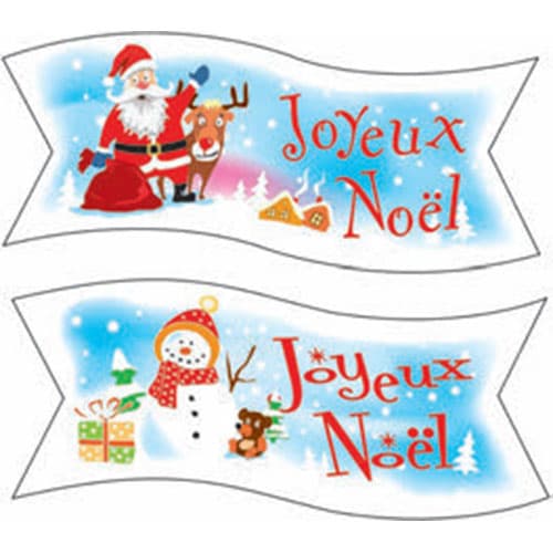 MINI BANDEROLE \"JOYEUX NOEL\"