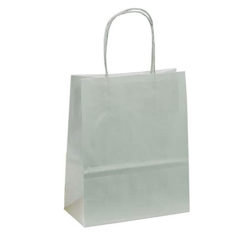 50 SACS CABAS KRAFT ARGENT
