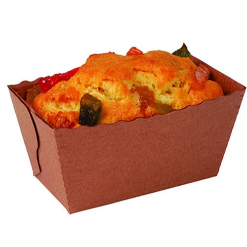 30 OU 75 MOULES CAKE EN CARTON MICROCANNELURE