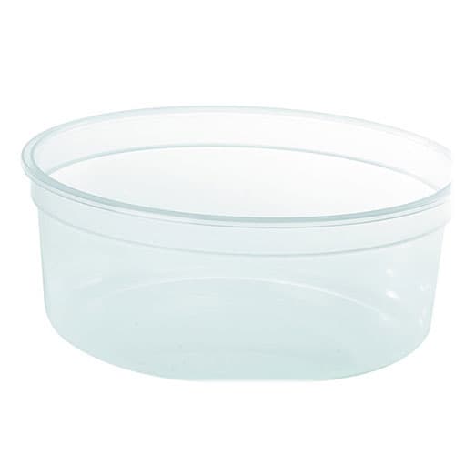 100 OU 150 POTS PLASTIQUE TRANSLUCIDE