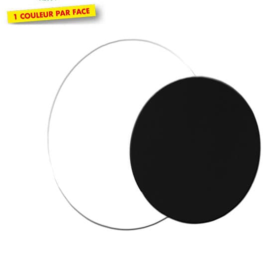 100 RONDS BLANC/NOIR