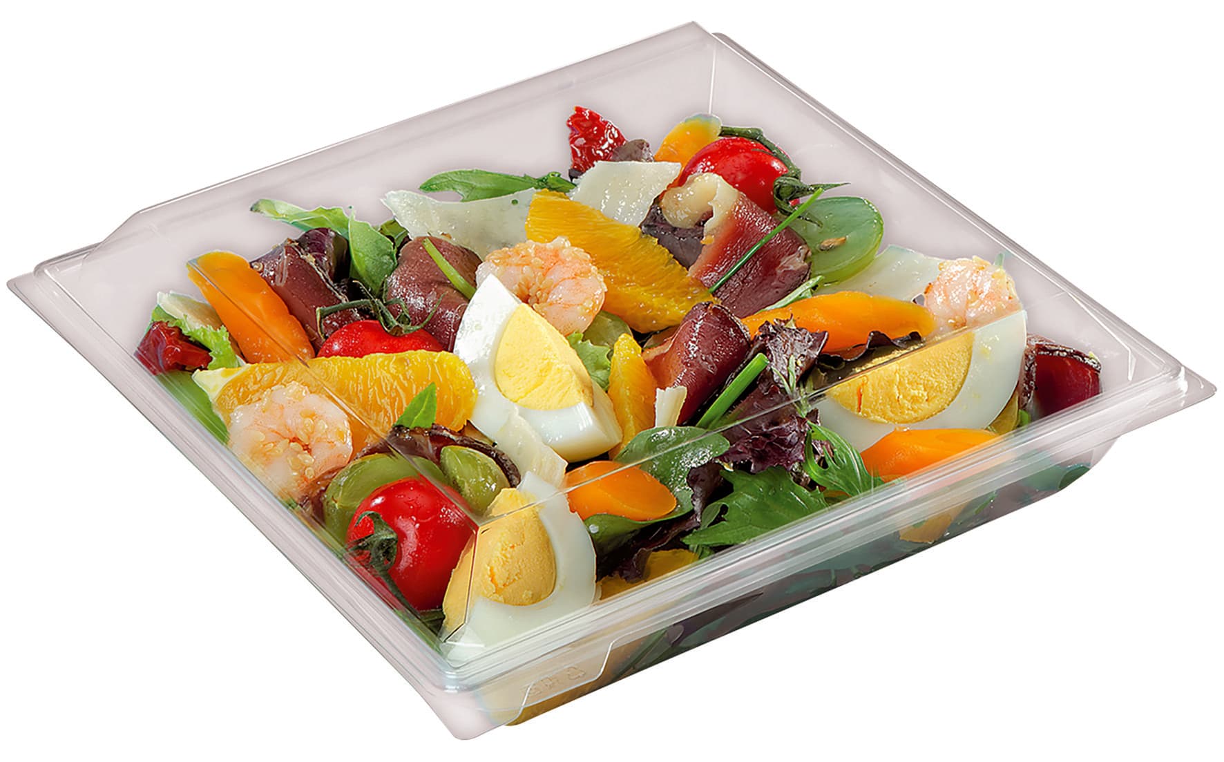 30 ASSIETTES PLASTIQUE A COUVERCLE SEPARE - FOND ET COUVERCLE CRISTAL